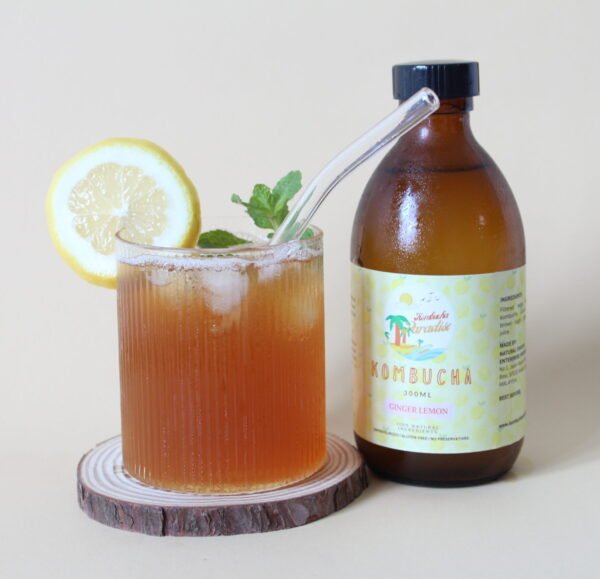 Ginger Lemon Kombucha
